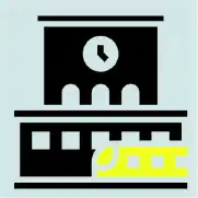 voozaa - Piktogramm für Bahnhöfe